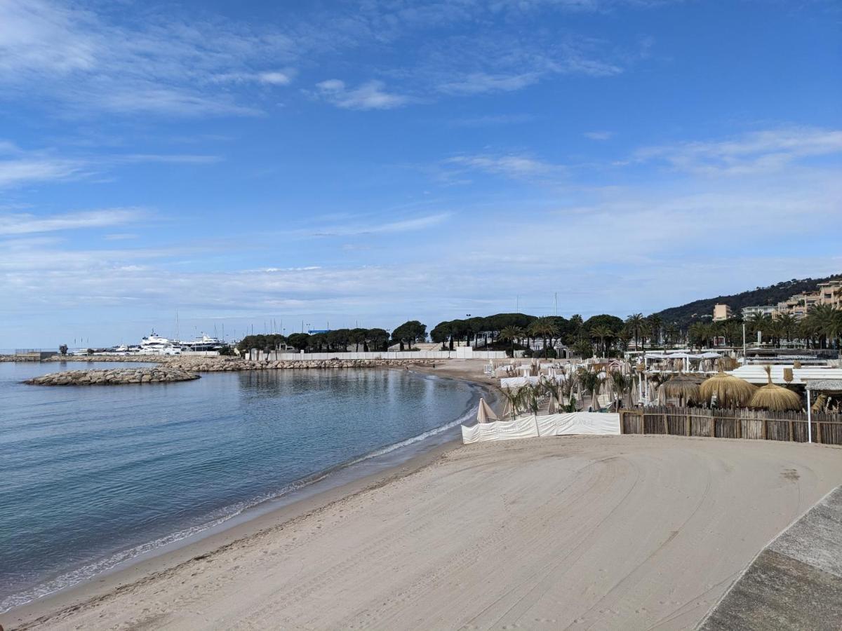 Eden Golfe Plages A Pieds Parking Prive Vallauris Bagian luar foto